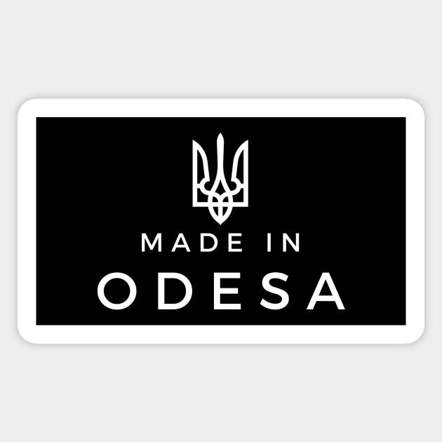 Made in Odesa Sticker by DoggoLove